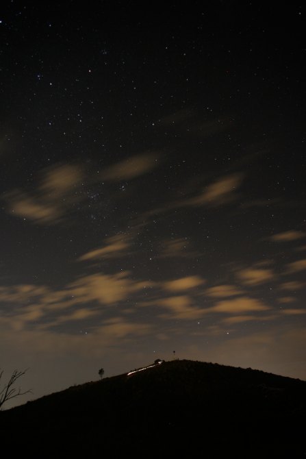 Southern Cross over Mt Painter