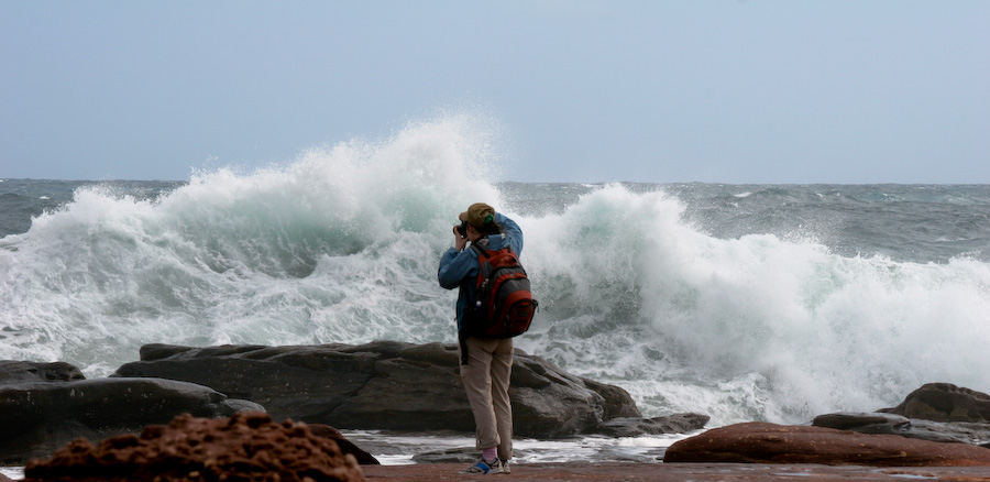 Brave Photographer