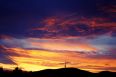 Sunset over Black Mountain