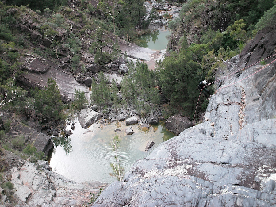 Third abseil